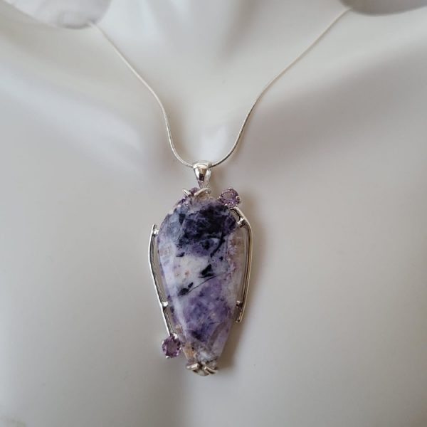 Morado Opal and Amethyst necklace - Image 2