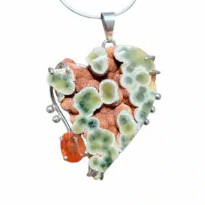 Druzy Ocean Jasper and Sunstone